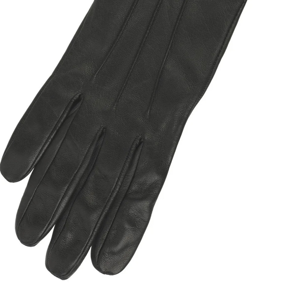 Phi Long Quilted Leather Gloves Sz 6.5 - Picture 4 of 5